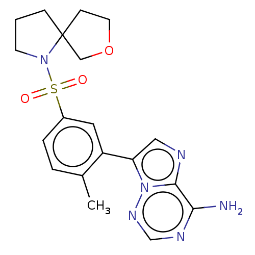 Chemical structure of BindingDB Monomer ID 421165