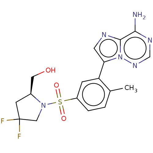Chemical structure of BindingDB Monomer ID 421169
