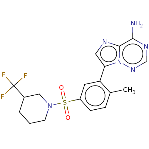 Chemical structure of BindingDB Monomer ID 421175