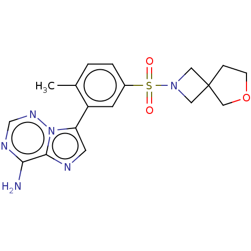 Chemical structure of BindingDB Monomer ID 421177