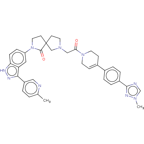 Chemical structure of BindingDB Monomer ID 421844