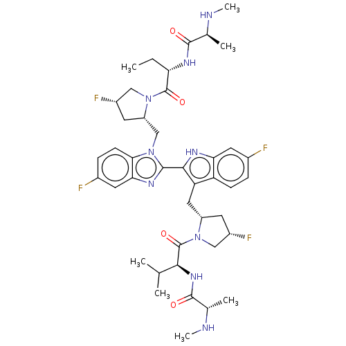 Chemical structure of BindingDB Monomer ID 422071