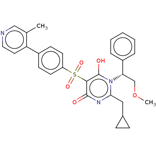 Chemical structure of BindingDB Monomer ID 422273