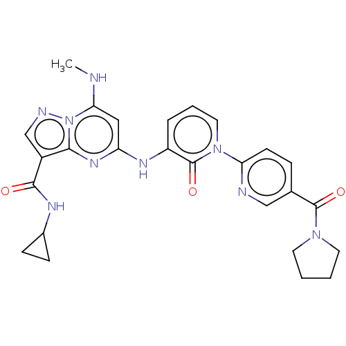 Chemical structure of BindingDB Monomer ID 423674