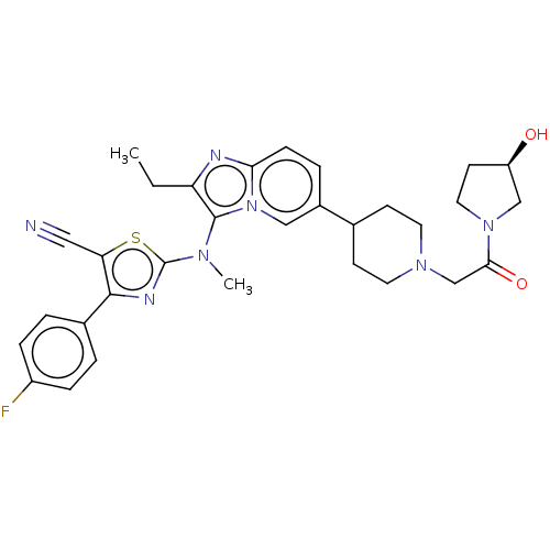 Chemical structure of BindingDB Monomer ID 426505