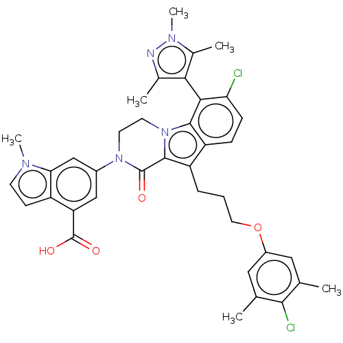 Chemical structure of BindingDB Monomer ID 429065