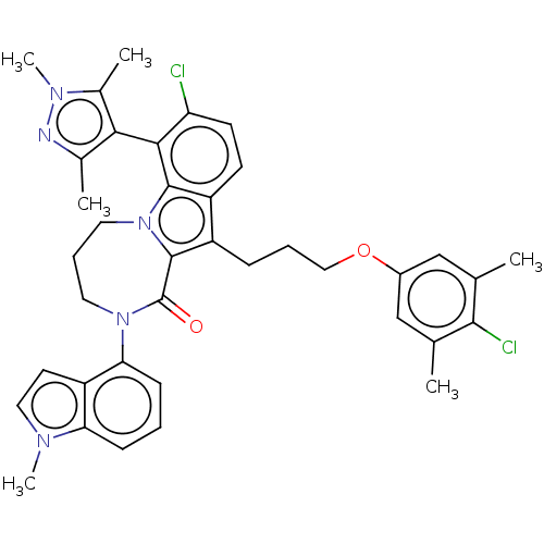 Chemical structure of BindingDB Monomer ID 429142