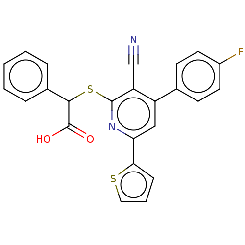 Chemical structure of BindingDB Monomer ID 429395