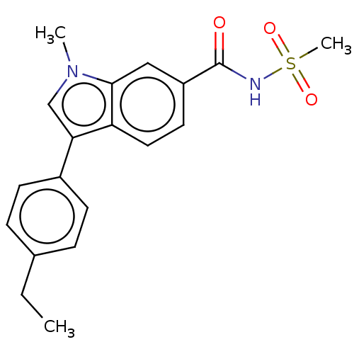 Chemical structure of BindingDB Monomer ID 429486