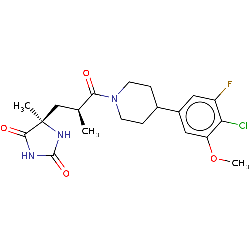 Chemical structure of BindingDB Monomer ID 429778