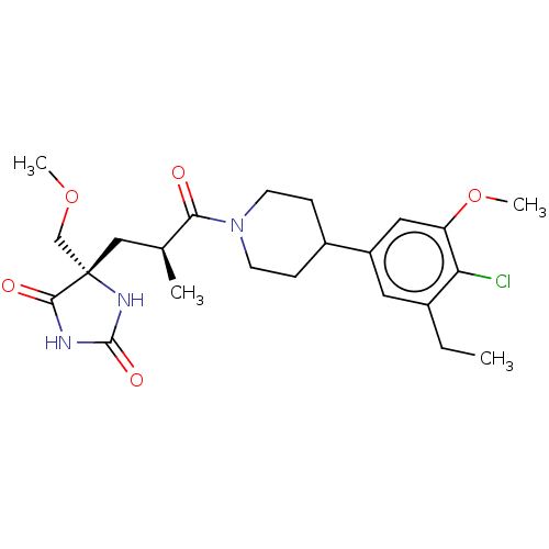 Chemical structure of BindingDB Monomer ID 429780