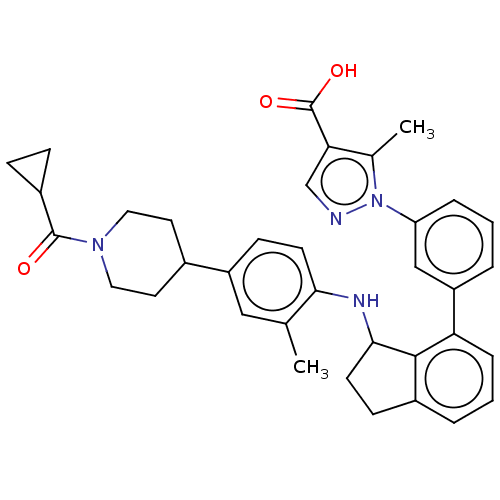 Chemical structure of BindingDB Monomer ID 430874