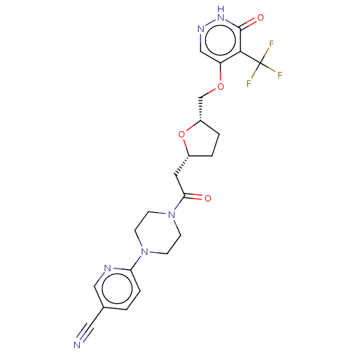 Chemical structure of BindingDB Monomer ID 431696