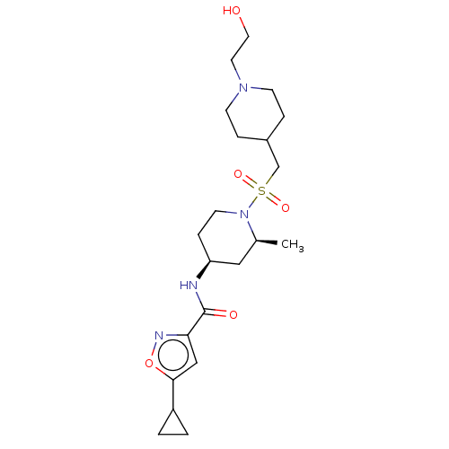 Chemical structure of BindingDB Monomer ID 432835