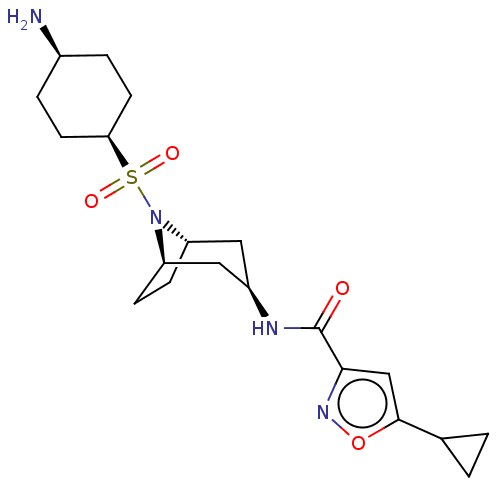 Chemical structure of BindingDB Monomer ID 432837