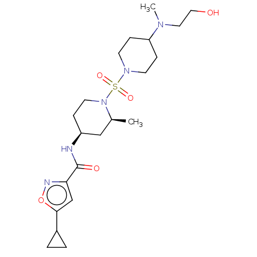 Chemical structure of BindingDB Monomer ID 433076