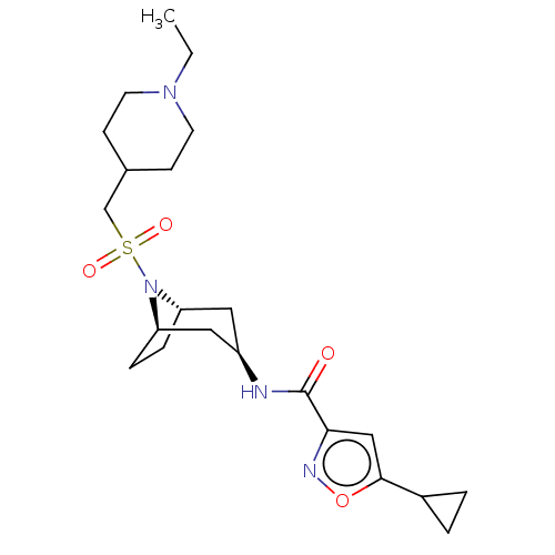 Chemical structure of BindingDB Monomer ID 433081