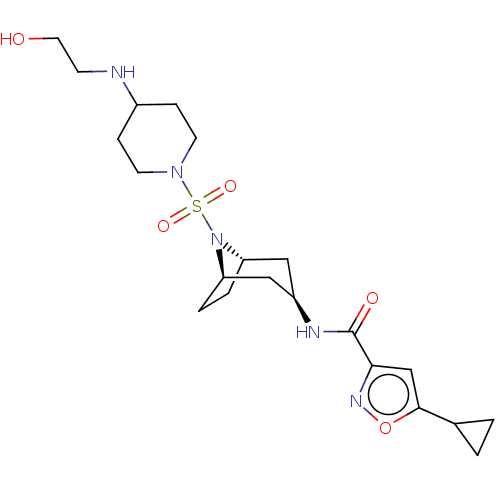 Chemical structure of BindingDB Monomer ID 433088