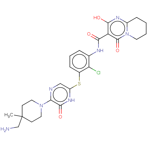 Chemical structure of BindingDB Monomer ID 433304