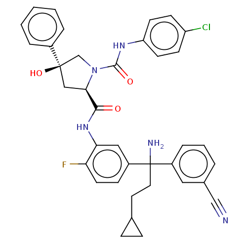 Chemical structure of BindingDB Monomer ID 433415