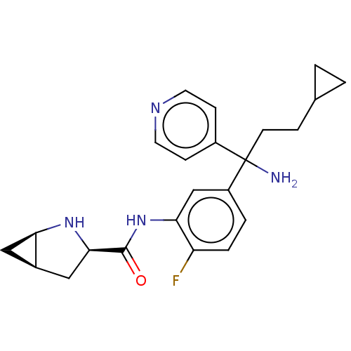 Chemical structure of BindingDB Monomer ID 433459