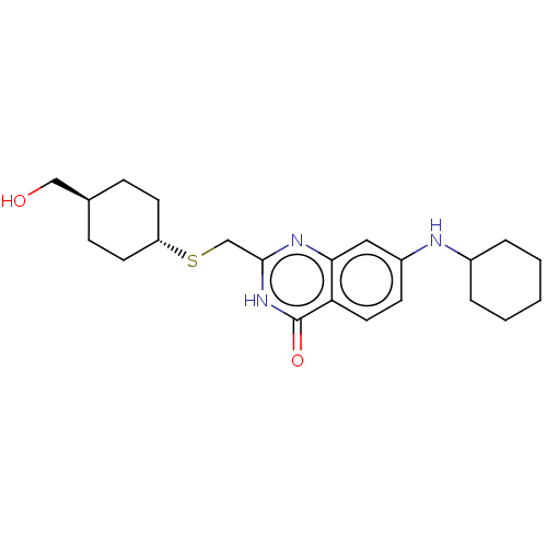 Chemical structure of BindingDB Monomer ID 434214