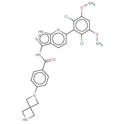 Chemical structure of BindingDB Monomer ID 434576