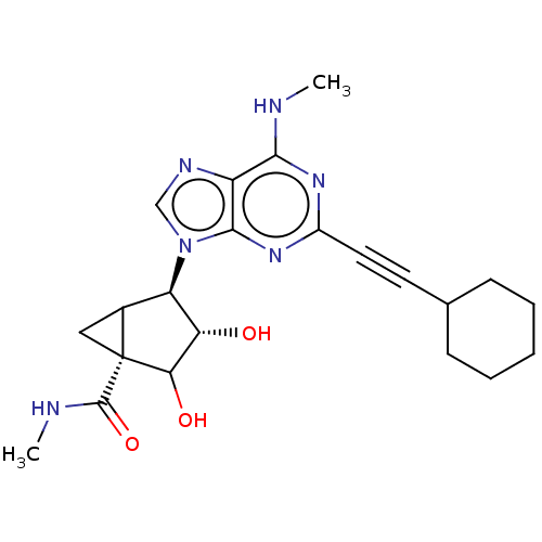 Chemical structure of BindingDB Monomer ID 434805