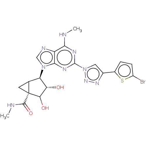 Chemical structure of BindingDB Monomer ID 434826
