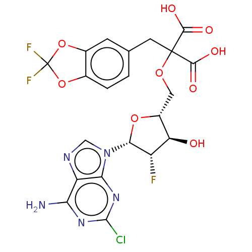Chemical structure of BindingDB Monomer ID 435797