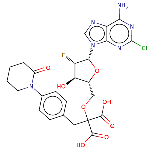 Chemical structure of BindingDB Monomer ID 435814