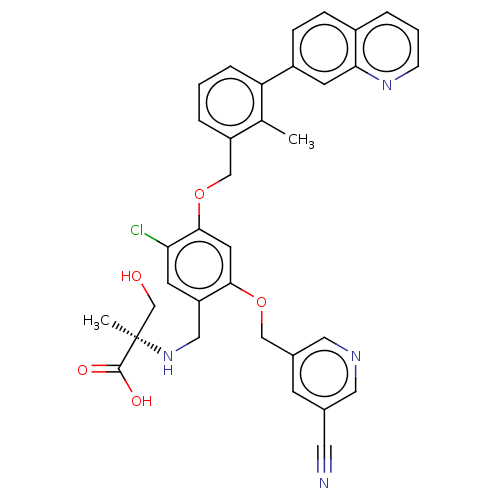 Chemical structure of BindingDB Monomer ID 436107