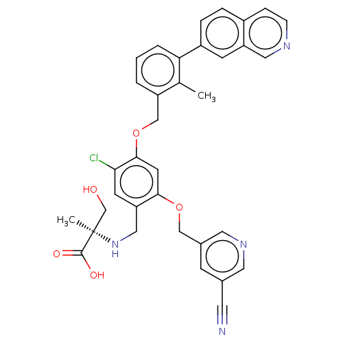 Chemical structure of BindingDB Monomer ID 436114