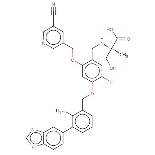 Chemical structure of BindingDB Monomer ID 436133