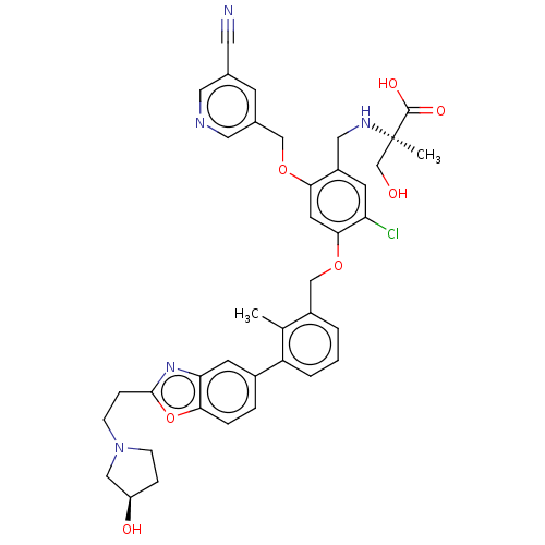 Chemical structure of BindingDB Monomer ID 436141