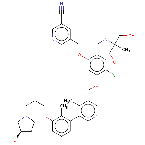 Chemical structure of BindingDB Monomer ID 436166