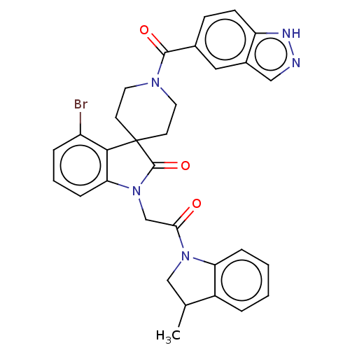 Chemical structure of BindingDB Monomer ID 438304