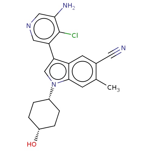 Chemical structure of BindingDB Monomer ID 439014