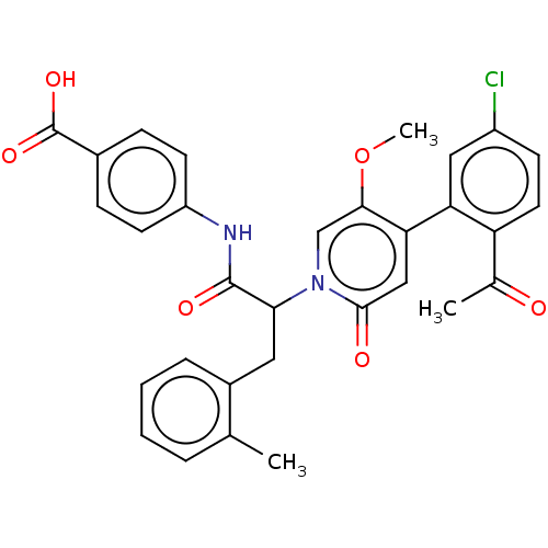 Chemical structure of BindingDB Monomer ID 439364