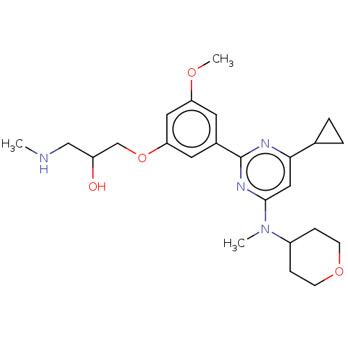 Chemical structure of BindingDB Monomer ID 439626