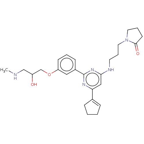Chemical structure of BindingDB Monomer ID 439643
