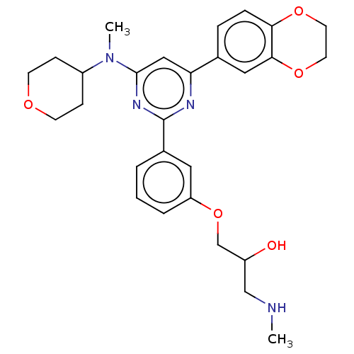 Chemical structure of BindingDB Monomer ID 439660