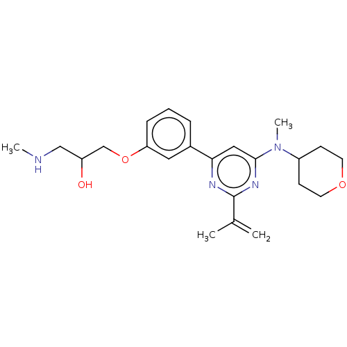 Chemical structure of BindingDB Monomer ID 439681