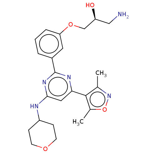 Chemical structure of BindingDB Monomer ID 439707