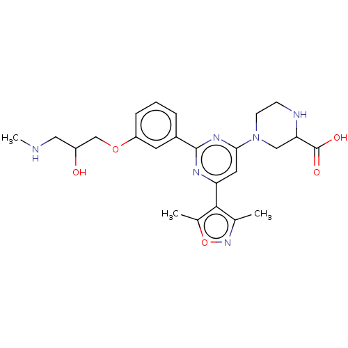 Chemical structure of BindingDB Monomer ID 439721