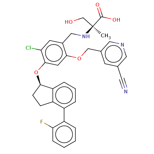 Chemical structure of BindingDB Monomer ID 440950
