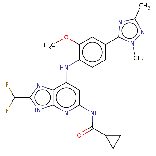 Chemical structure of BindingDB Monomer ID 442200