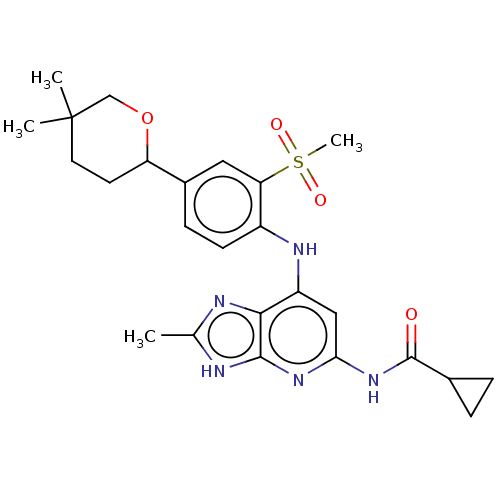 Chemical structure of BindingDB Monomer ID 442574