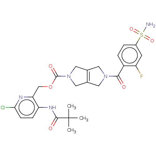 Chemical structure of BindingDB Monomer ID 442707