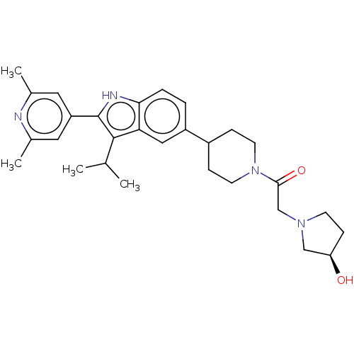 Chemical structure of BindingDB Monomer ID 443803